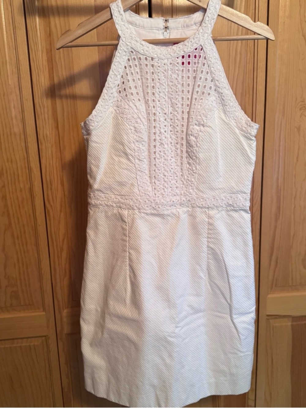 Lilly Pulitzer White Halter Dress